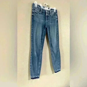 Paige Jeans Womens 25 Ankle Skinny Med Wash